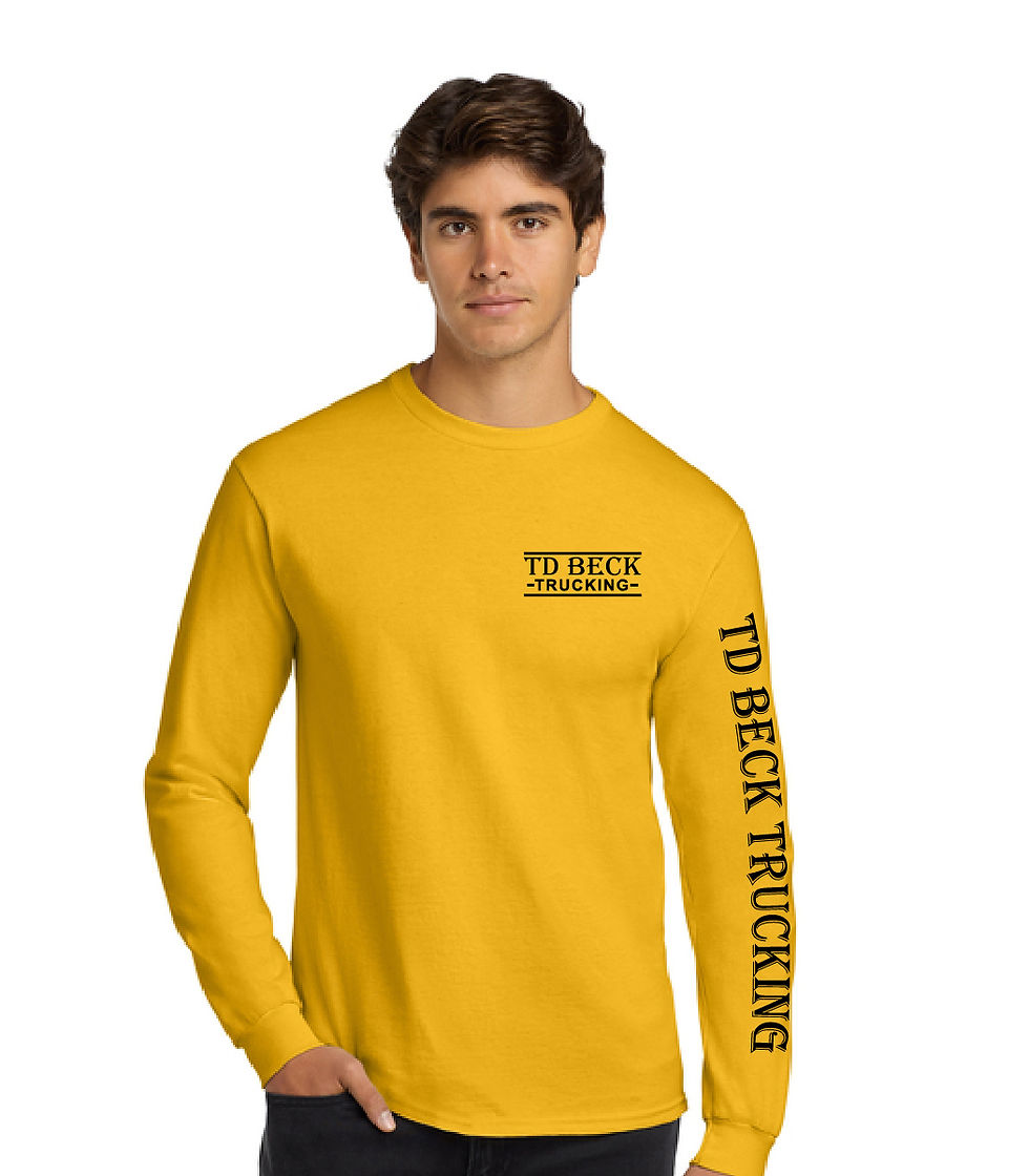Thumbnail: TD Beck Trucking - Gildan Ultra Cotton Long Sleeve T-Shirt, TD3
