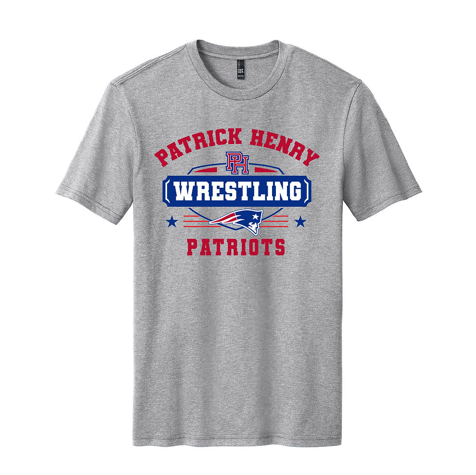 Thumbnail: Patrick Henry Wrestling Perfect Blend District T-Shirt,  PH14