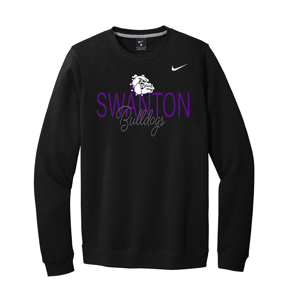 Thumbnail: Swanton Rec - NIKE Club Fleece Crewneck,  Design SW4