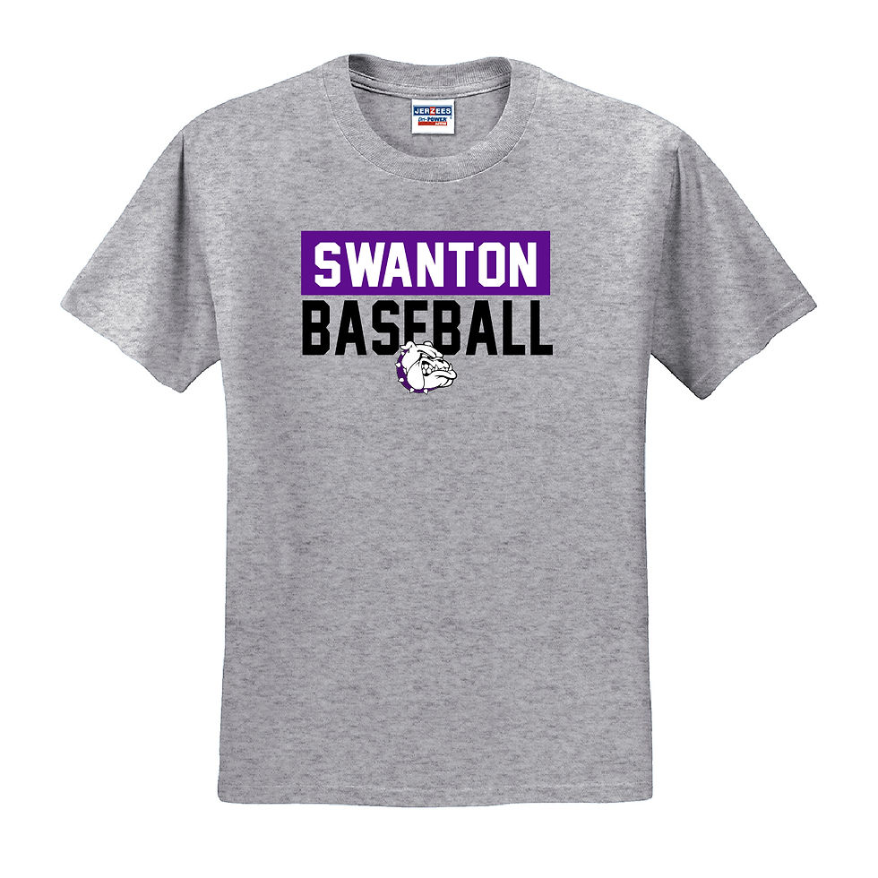 Thumbnail: Swanton Rec - 50/50 Jerzees T-Shirt,  Design SW21
