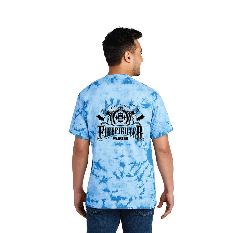 Thumbnail: Port & Company Crystal Tie-Dye Tee, WFD 1-B