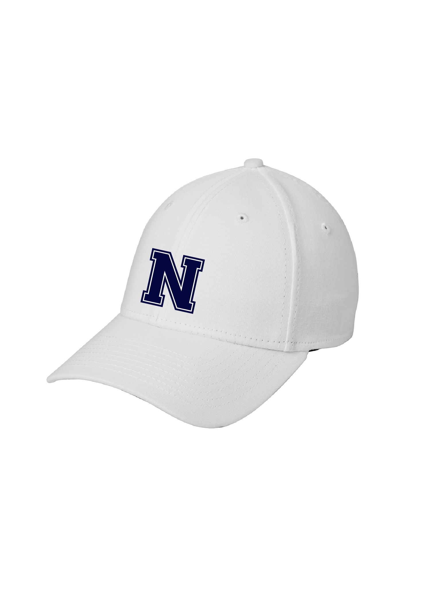 New Era Fitted Ball Cap, Puff Embroider Logo