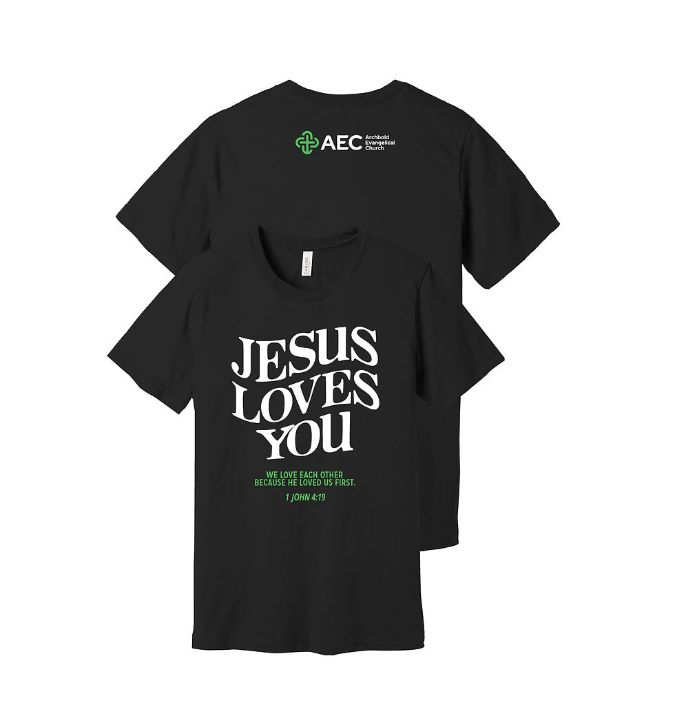 Thumbnail: Bella+Canvas Jesus Loves You Tee