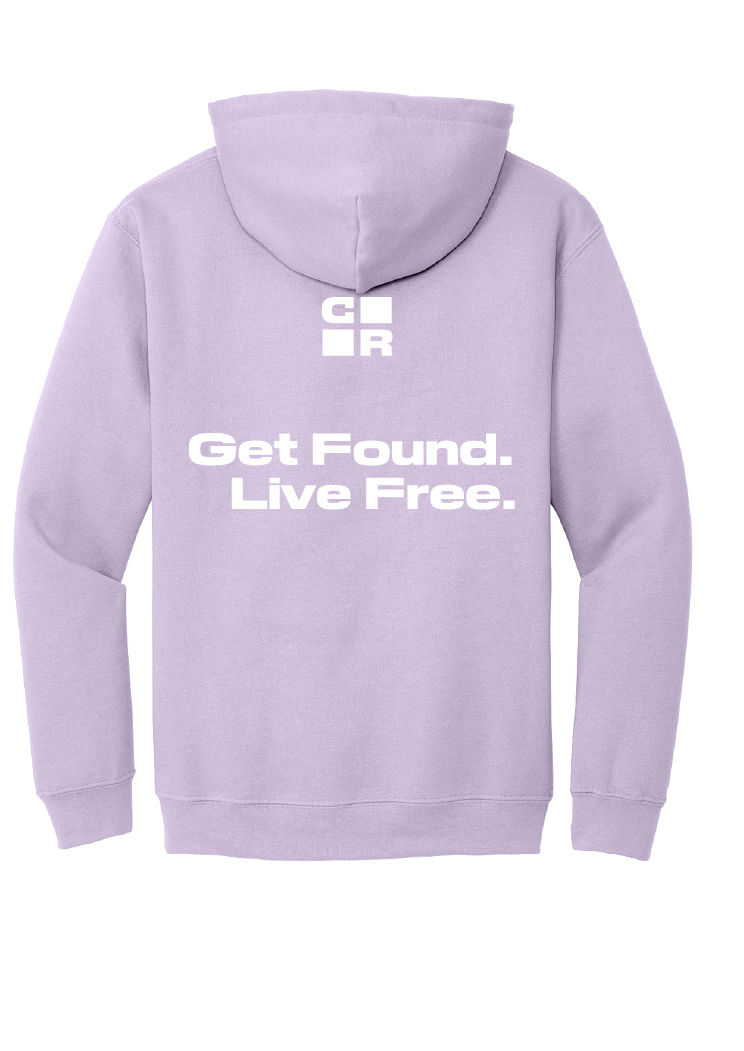 Thumbnail: Get Found Live Free - Gildan Heavy Blend Hoodie