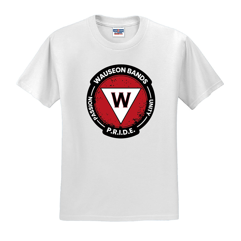 Thumbnail: Wauseon Band Jerzees 50/50 T-Shirt WA36