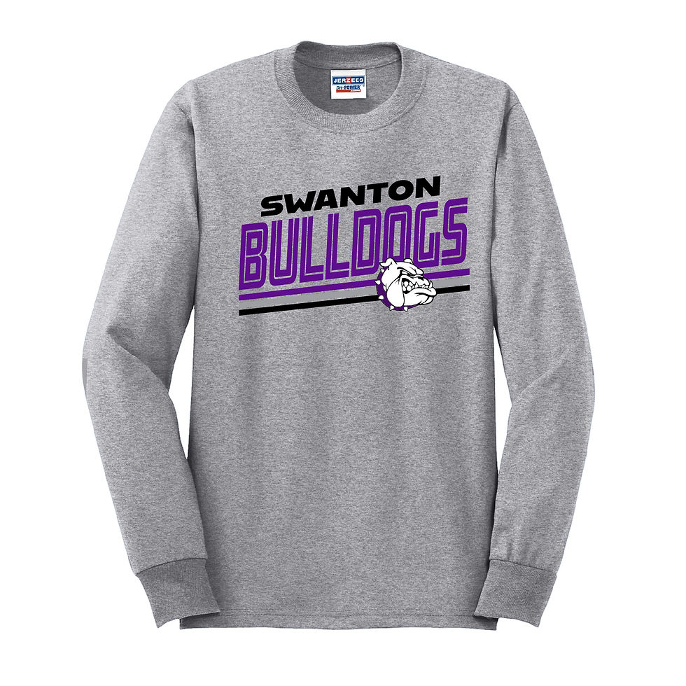 50/50 Jerzees Long Sleeve Tee, Design SW3