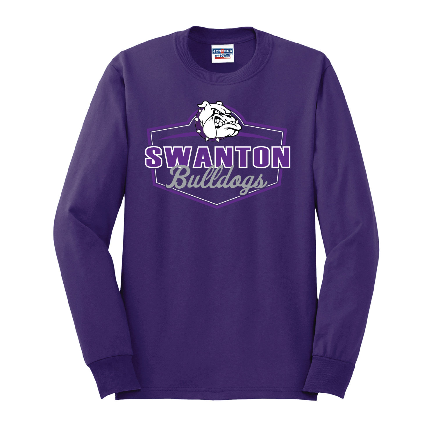 50/50 Jerzees Long Sleeve Tee, Design SW2