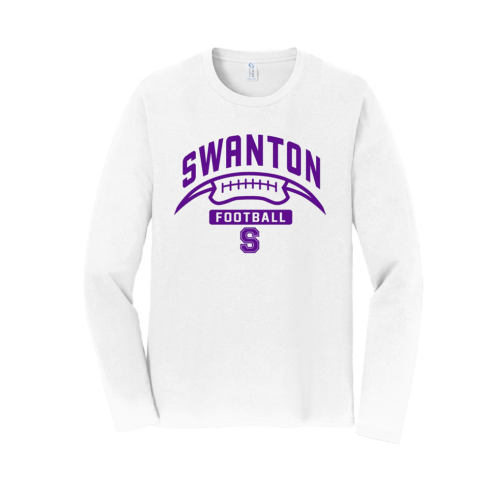 Ringspun Cotton Long Sleeve TShirt, Design SW10