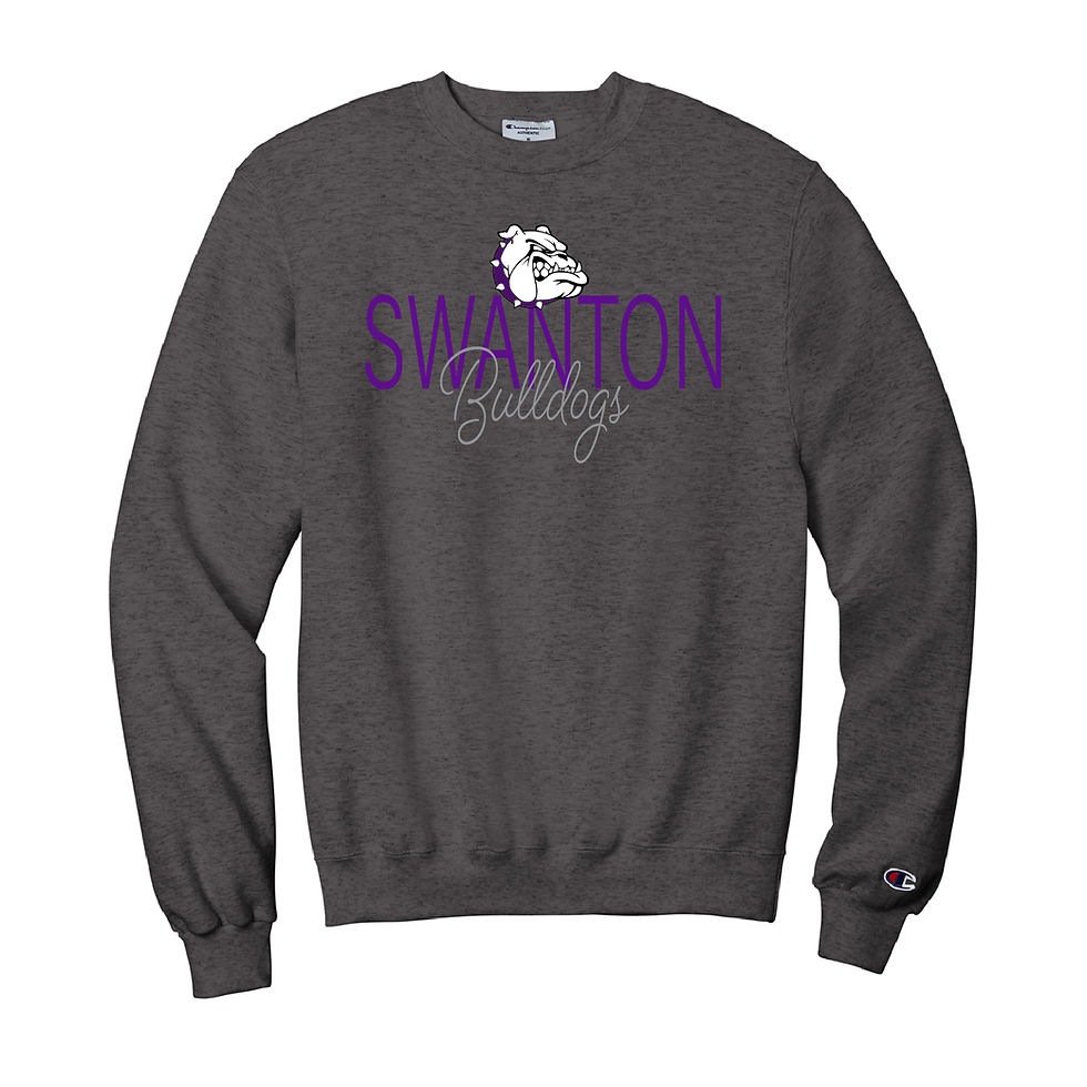 Thumbnail: Swanton Rec - Champion Crewneck Sweatshirt,  Design SW4