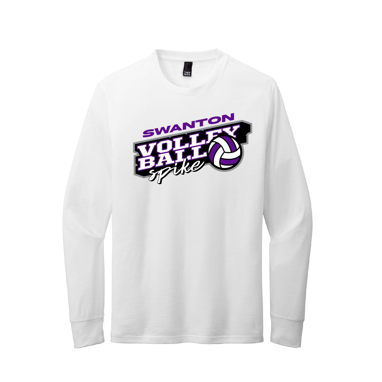 District Long Sleeve T-Shirt,  Design SW17