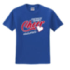 Patrick Henry Cheer Nana 50/50 Jerzees T-Shirt,  PH11