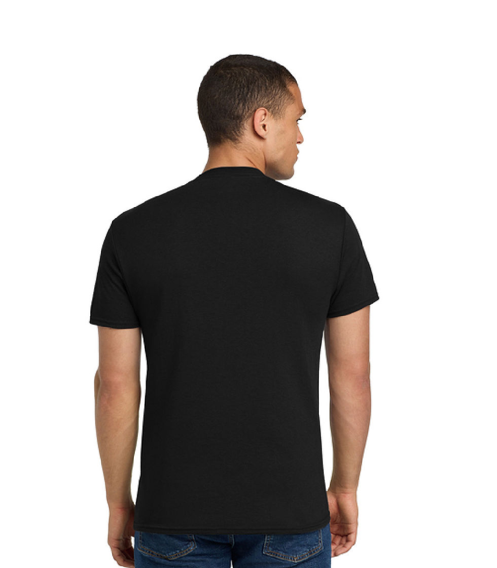 Thumbnail: Jerzees Dri-Power 50/50 Cotton/Poly T-Shirt, TD Beck Trucking Text, TD3