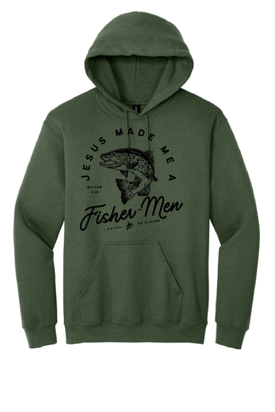 Thumbnail: Fisher of Men - Gildan Heavy Blend Hoodie