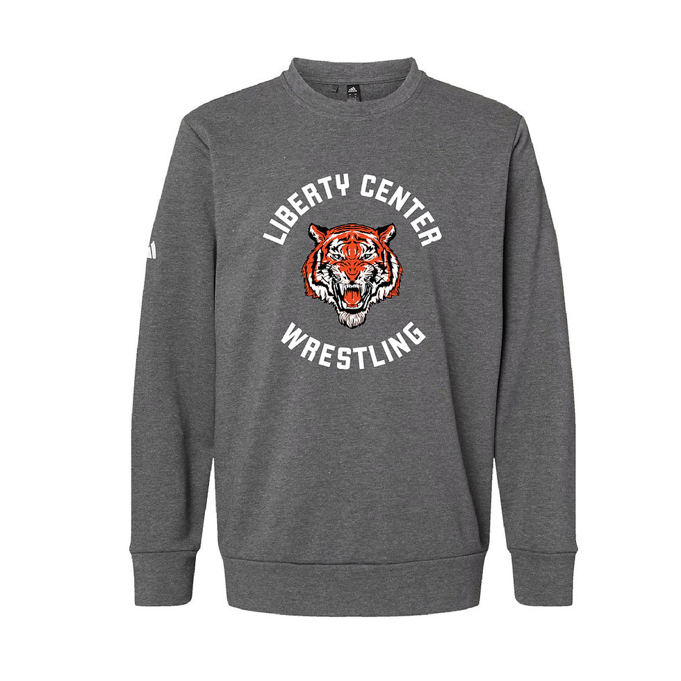 Thumbnail: Liberty Center Adidas Fleece Crewneck Sweatshirt,  Design LC8