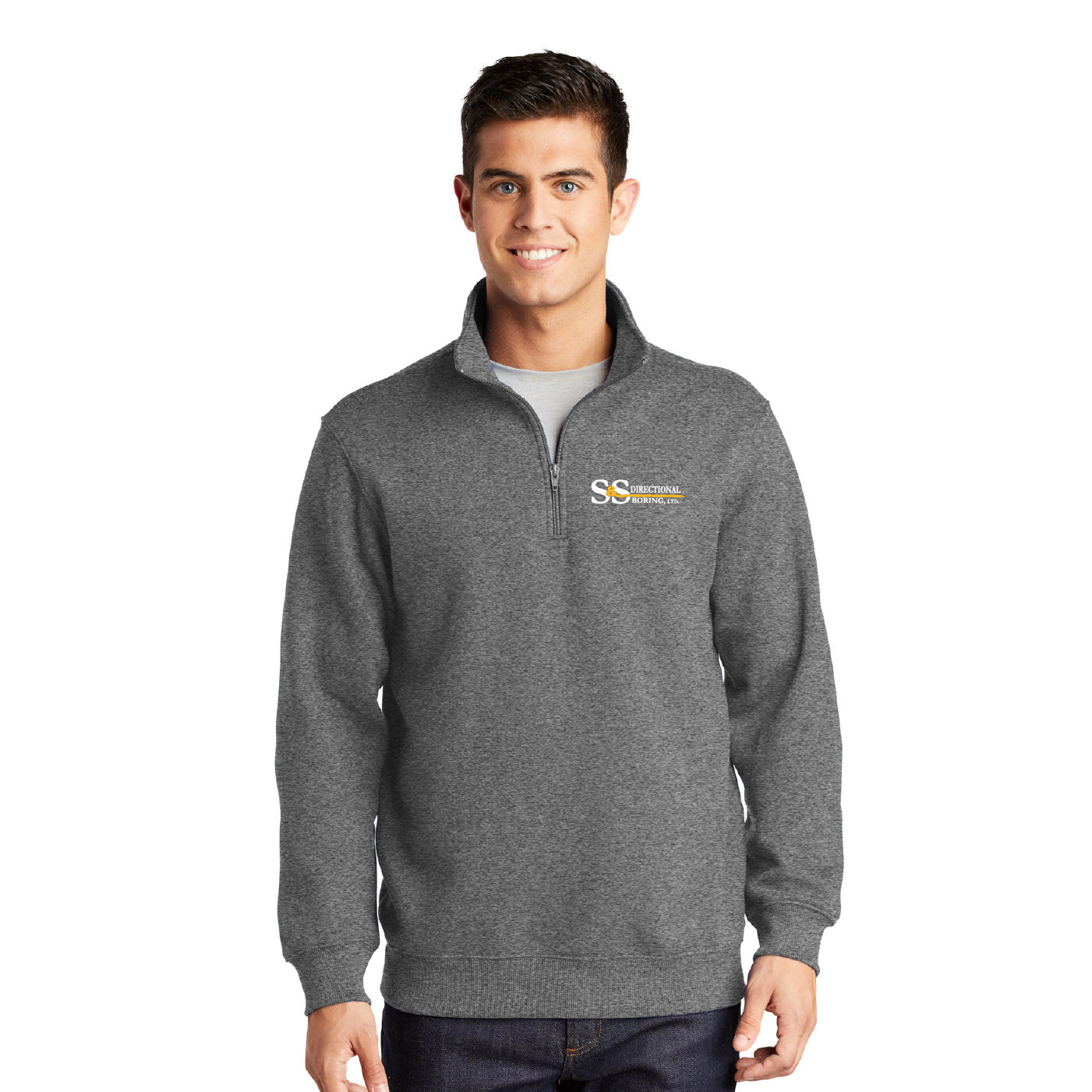 Quarter Zip Sweatshirt with SSDB Logo