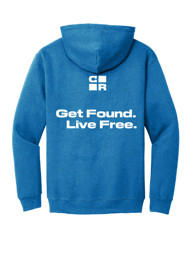 Thumbnail: Get Found Live Free - Gildan Heavy Blend Hoodie