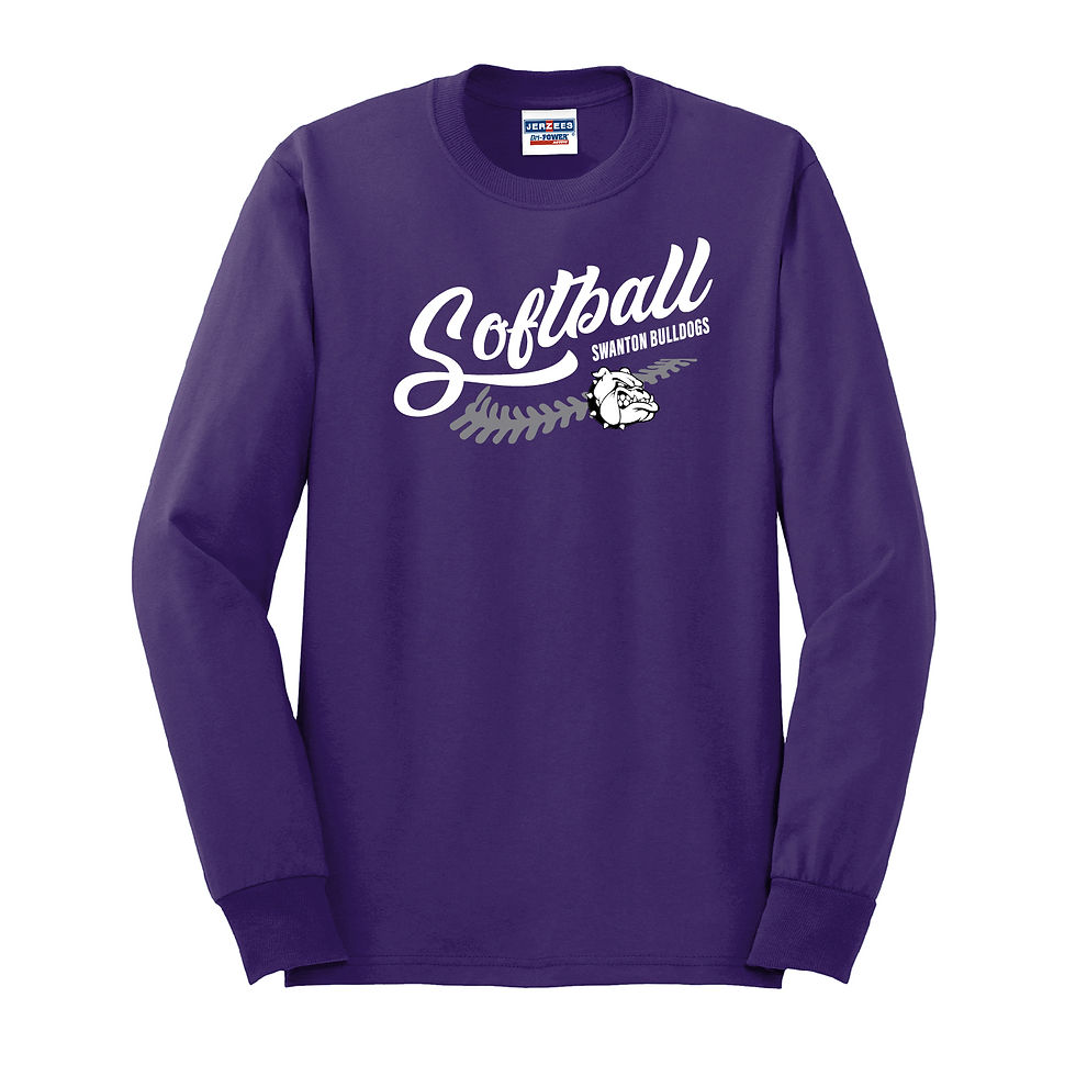 50/50 Jerzees Long Sleeve Tee, Design SW26