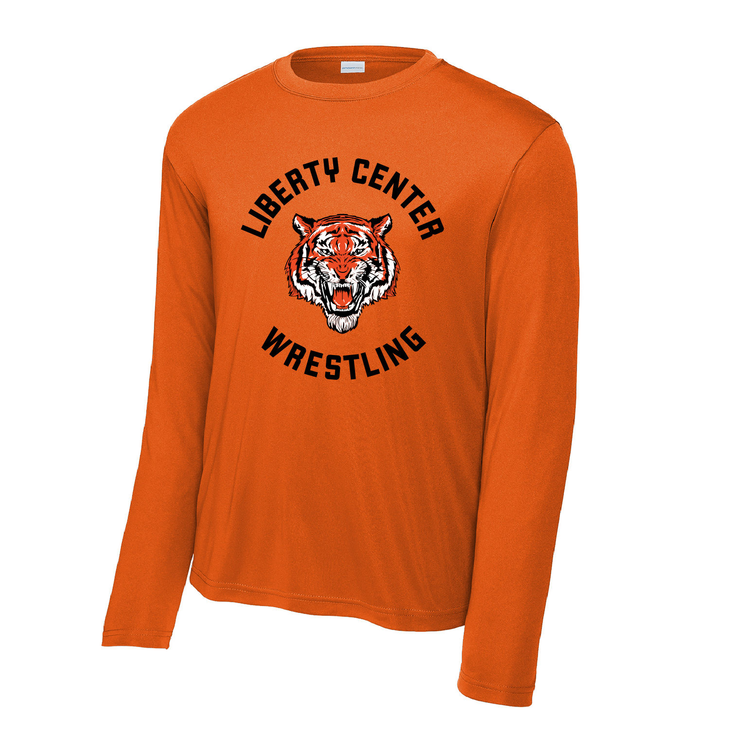 Liberty Center Sport-Tek Posicharge Long Sleeve T-Shirt, Design LC8