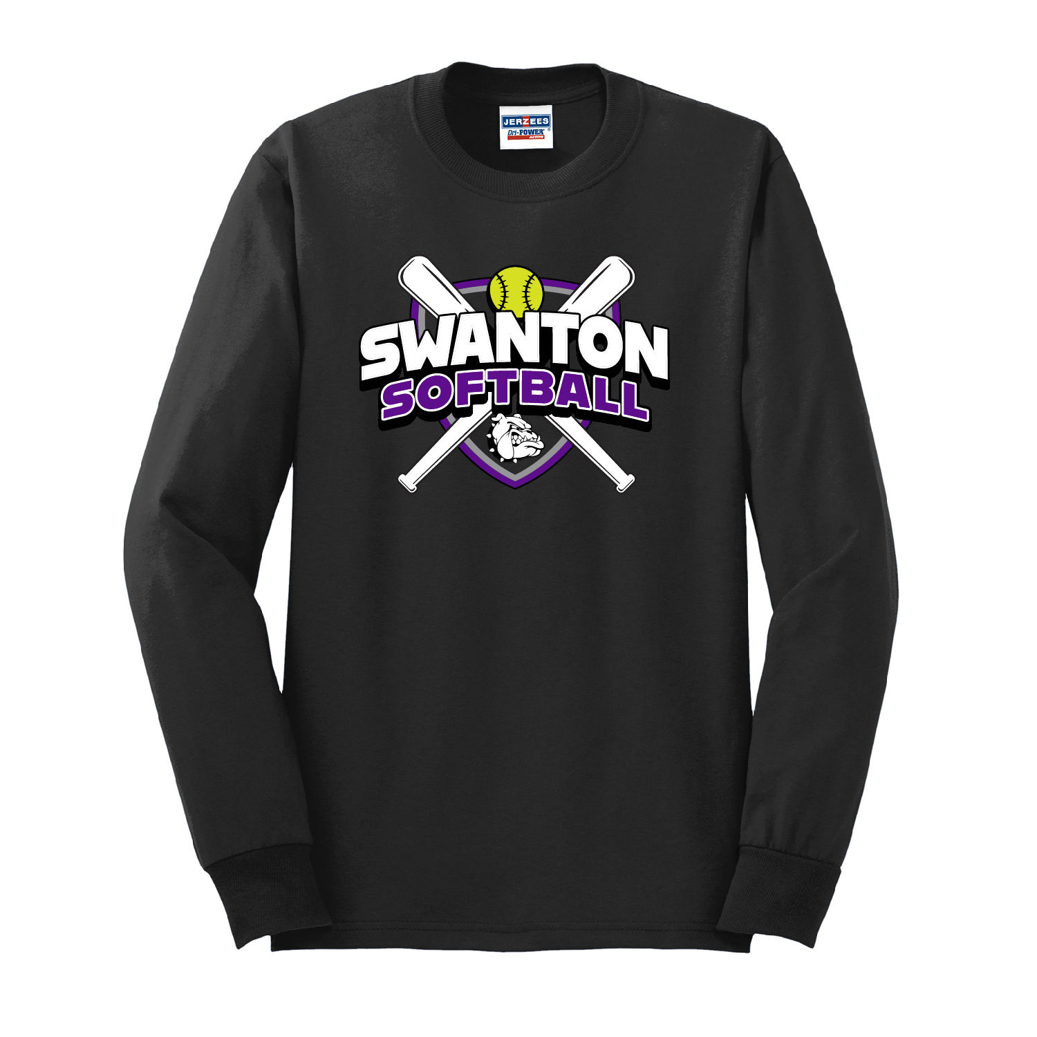 50/50 Jerzees Long Sleeve Tee, Design SW25