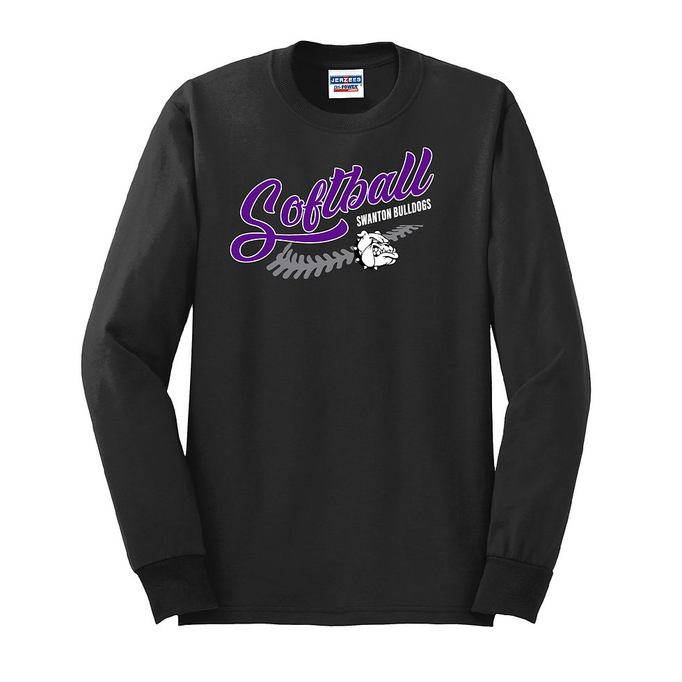 Thumbnail: Swanton Rec - 50/50 Jerzees Long Sleeve Tee, Design SW26