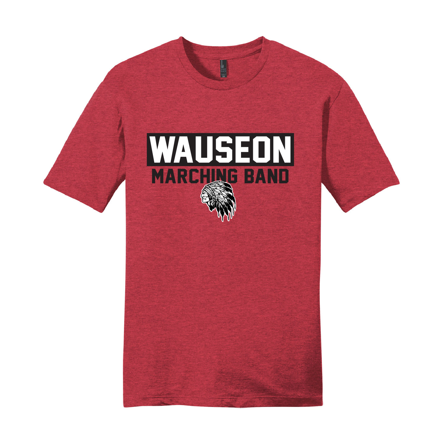 Wauseon Marching Band District Perfect Blend T-Shirt WA38