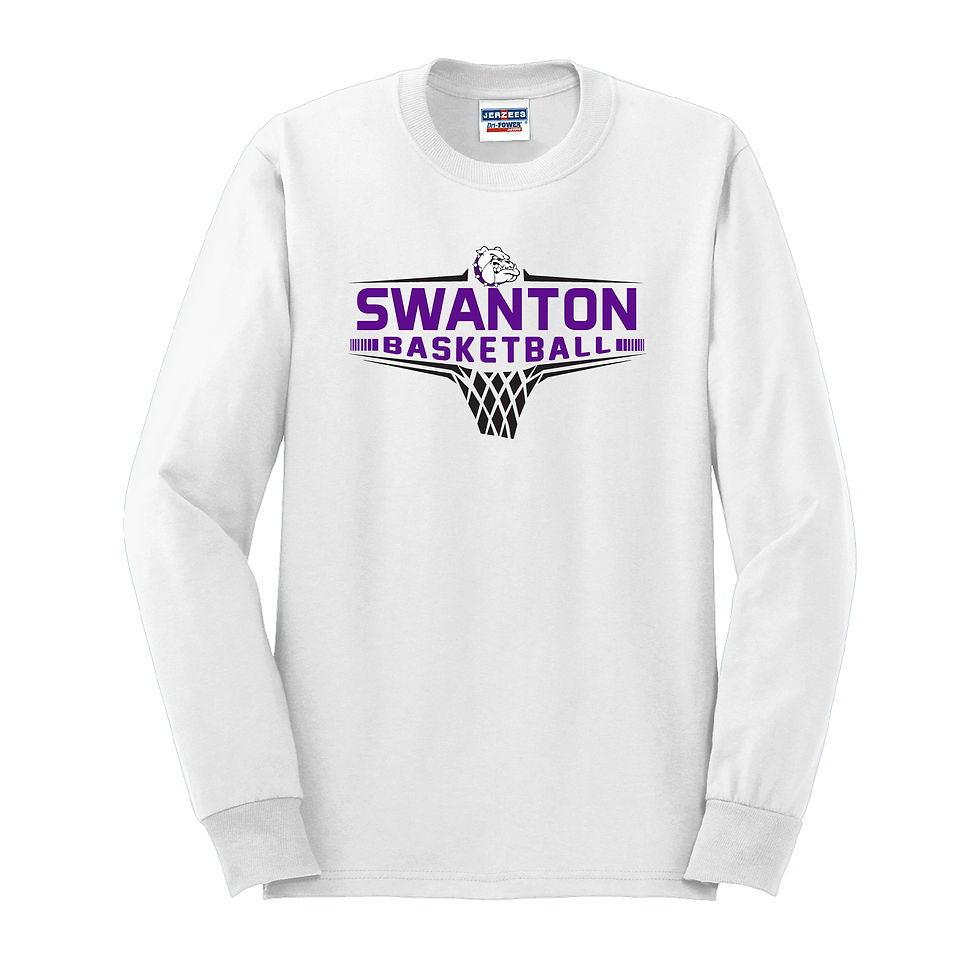 Thumbnail: 50/50 Jerzees Long Sleeve Tee, Design SW33