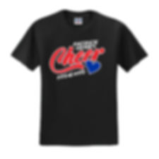 Patrick Henry Cheer Mom 50/50 Jerzees T-Shirt,  PH09