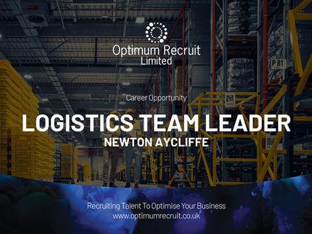 Logistics Team Leader Vacancy