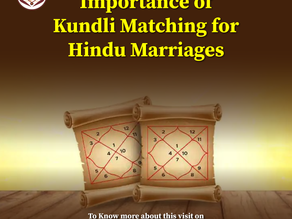 Importance of Kundli Matching in Hindu Marriages