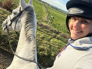 One of the first things I ask is your horse's name