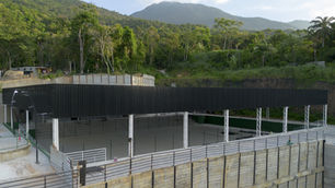 Ginásio do Polo de Educação Integrada Sul entra na reta final e completa complexo público em Ilhabela