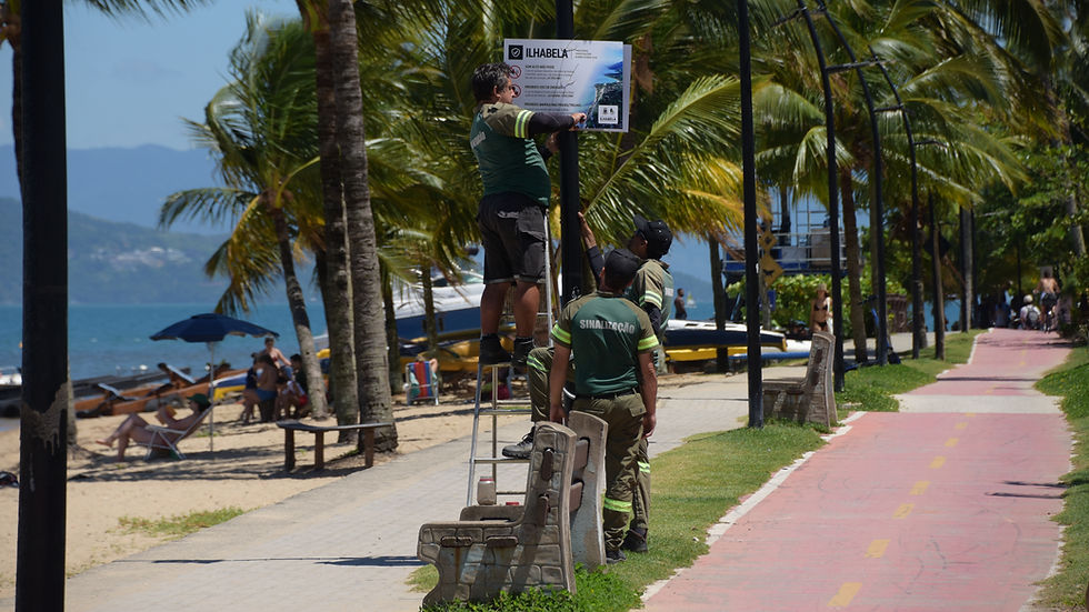 Prefeitura e Polícia Militar intensifica fiscalização contra uso de drogas nas praias de Ilhabela