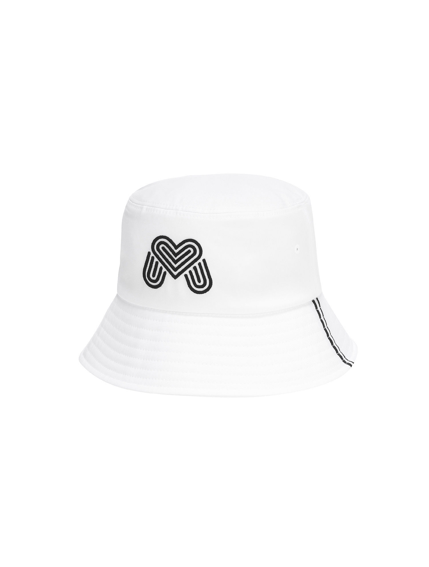 Stripe Point Bucket Hat