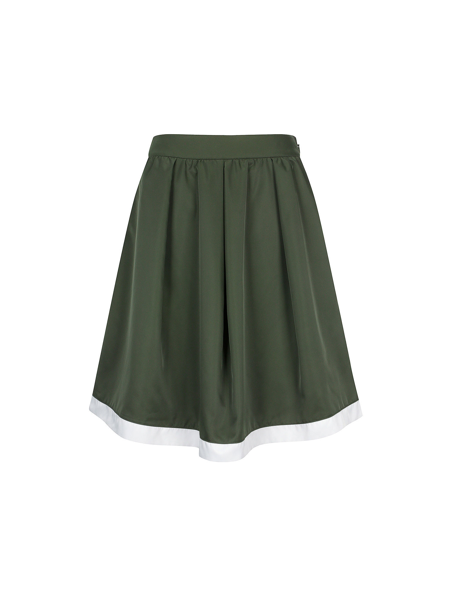 Tip Color Flared Culotte