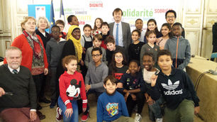 Les enfants rencontrent Nicolas Hulot