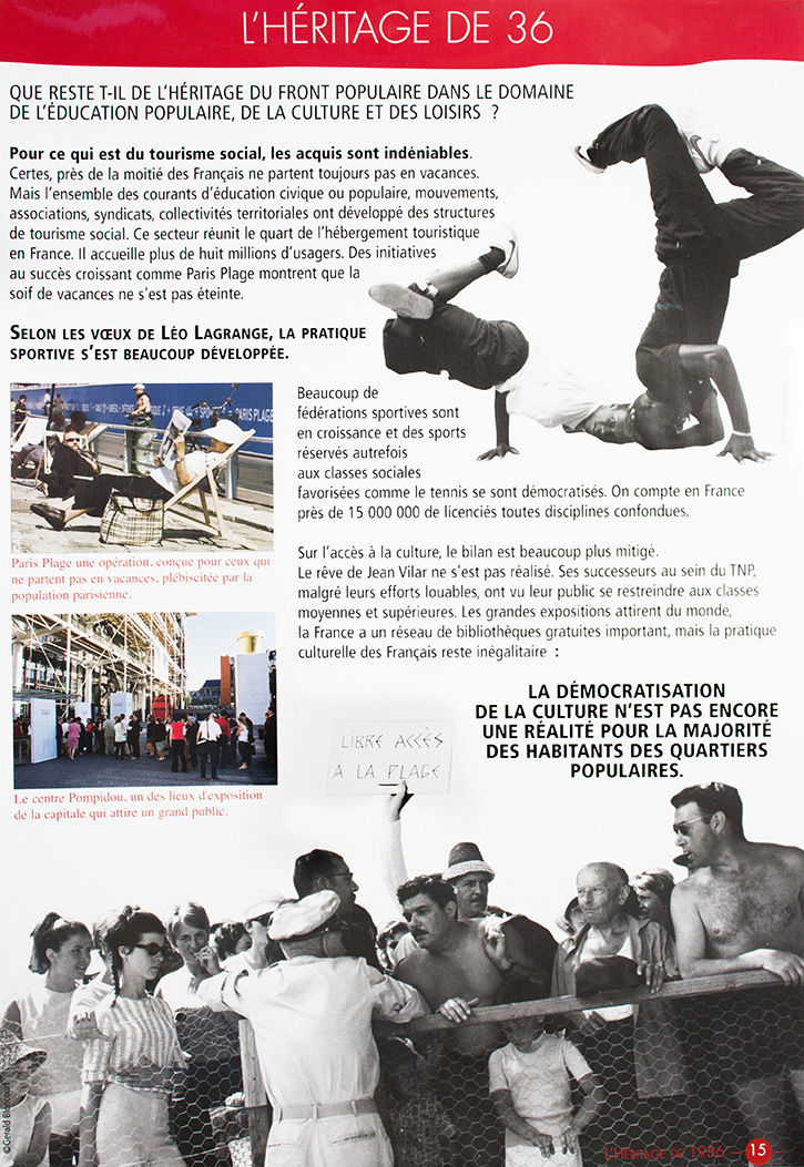 Miniature : L'héritage de 1936