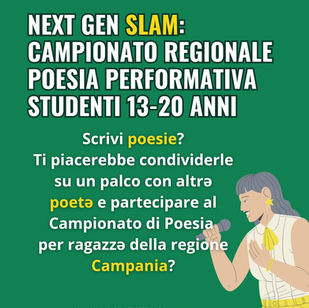 Caserta: Campionato regionale di Poesia giovanile, col patrocino di OINP
