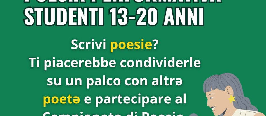 Caserta: Campionato regionale di Poesia giovanile, col patrocino di OINP