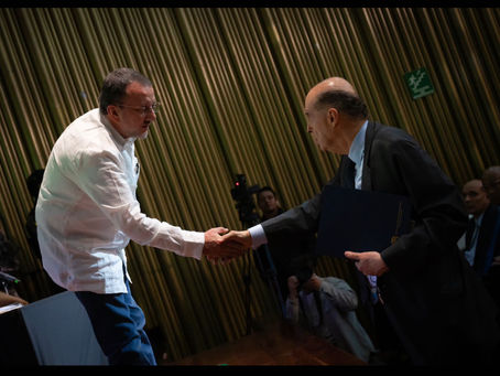 Alvaro Leyva, Canciller Colombia frente a la verdad para la no repetición.