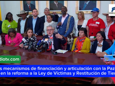 Nuevos mecanismos de financiación y articulación con la Paz Total