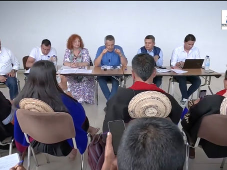 Min Interior en espacio de diálogo y escucha con Comisión Interétnica de Cajibío, Cauca