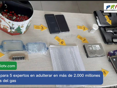 Carcel para 5 expertos en adulterar en más de 2.000 millones cuentas del gas.