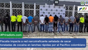 Fiscalía impacta a red narcotraficante señalada de sacar toneladas de cocaína en lanchas rápidas