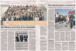 Mil millones al servicio de los Municipios