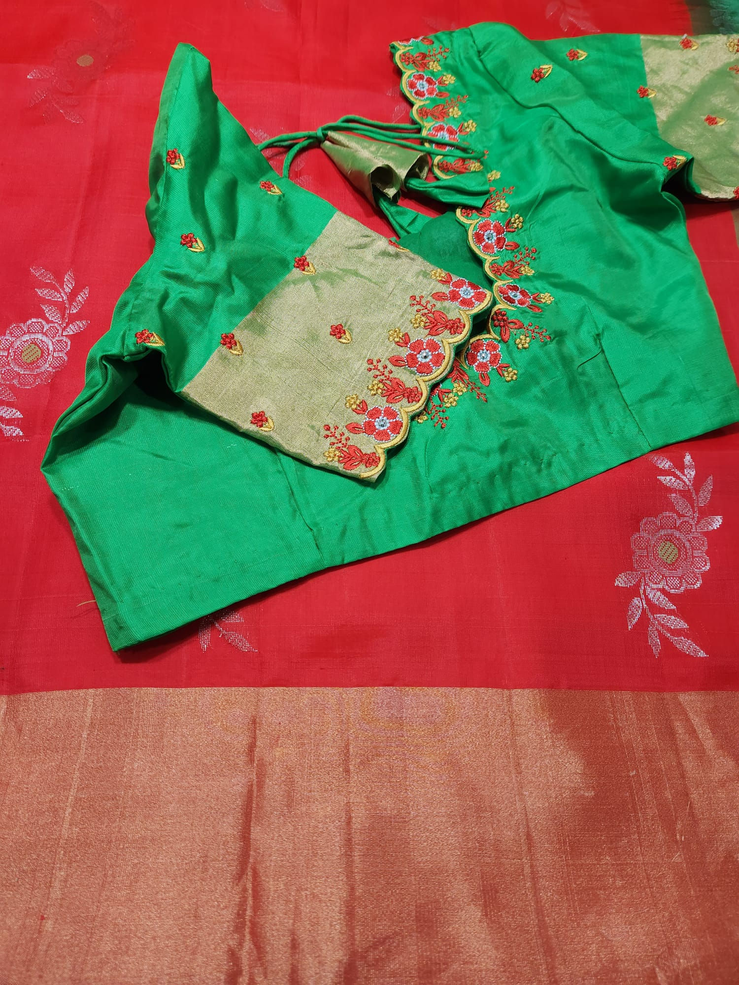 Pure Handloom Kanchipuram Soft Silk Saree