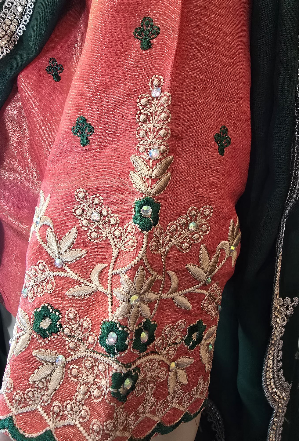 Thumbnail: Designer Lehenga/Half Saree with Dupatta