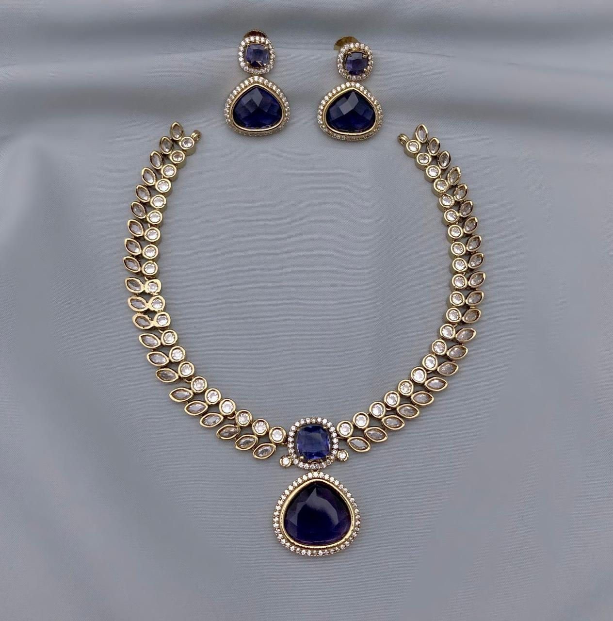 Premium quality Kundan Necklace with earrings