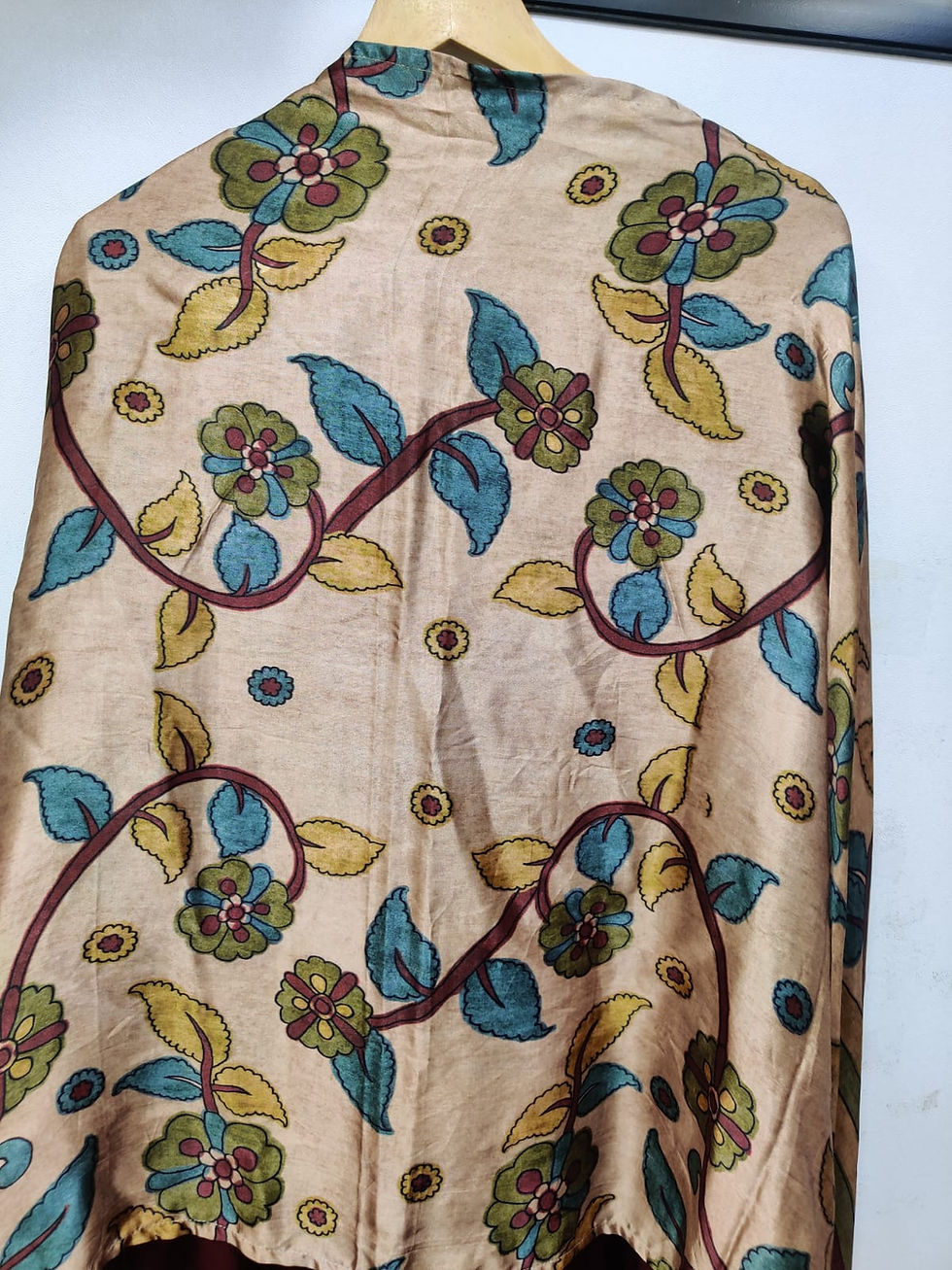 Thumbnail: Designer pure Russian silk dress