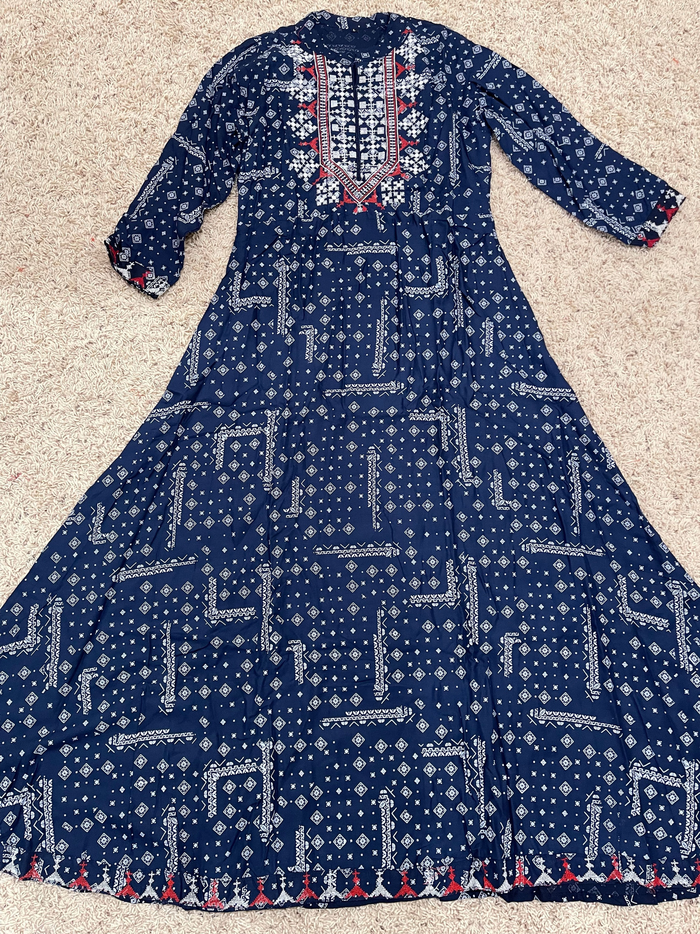 Premium Rayon Long Kurthi