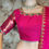 Thumbnail: Pure Tissue Kanchipuram Pattu Lehenga/Half Saree with cut work Dupatta